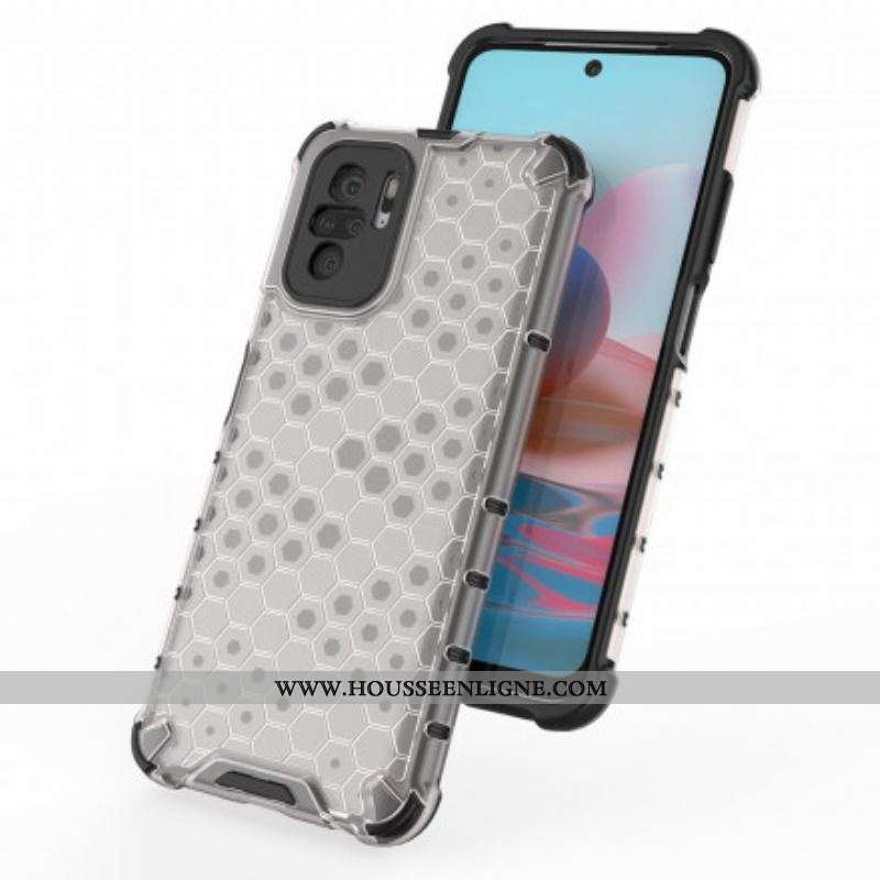 Coque Xiaomi Redmi Note 10/10S/Poco M5s Style Nid d'Abeille