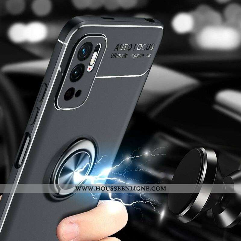 Coque Xiaomi Redmi Note 10 5G / Poco M3 Pro 5G Anneau Rotatif