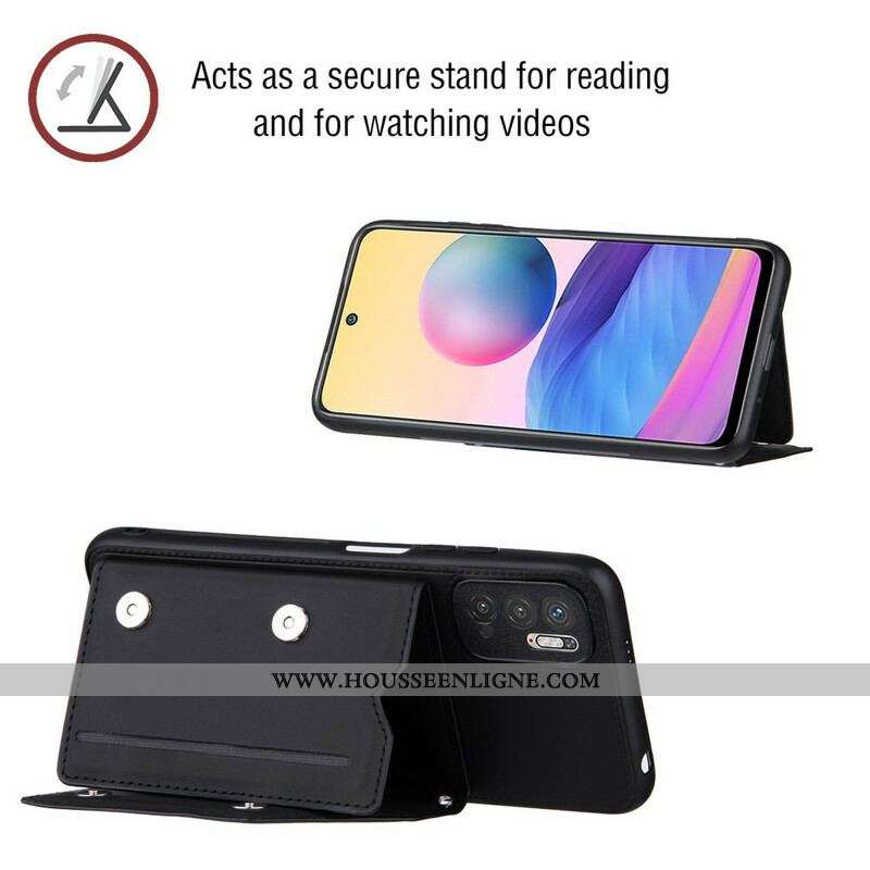 Coque Xiaomi Redmi Note 10 5G / Poco M3 Pro 5G Bandoulière Porte-cartes