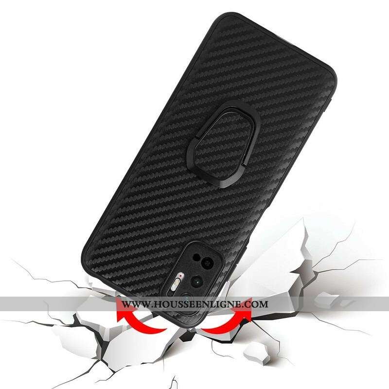 Coque Xiaomi Redmi Note 10 5G / Poco M3 Pro 5G Léopard Anneau-Support