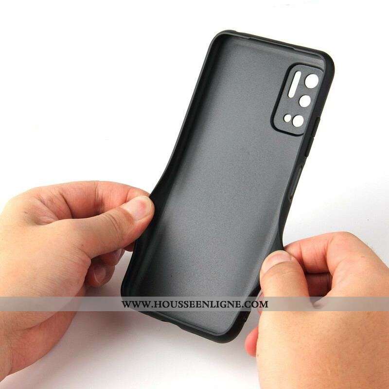 Coque Xiaomi Redmi Note 10 5G / Poco M3 Pro 5G Léopard Anneau-Support