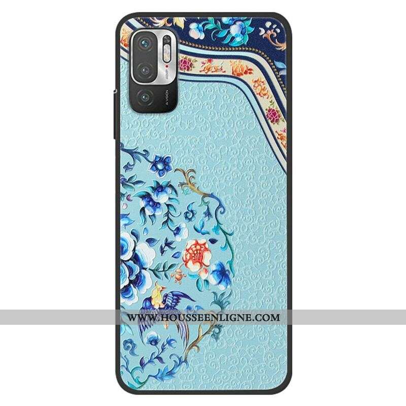 Coque Xiaomi Redmi Note 10 5G / Poco M3 Pro 5G Oiseau et Fleur