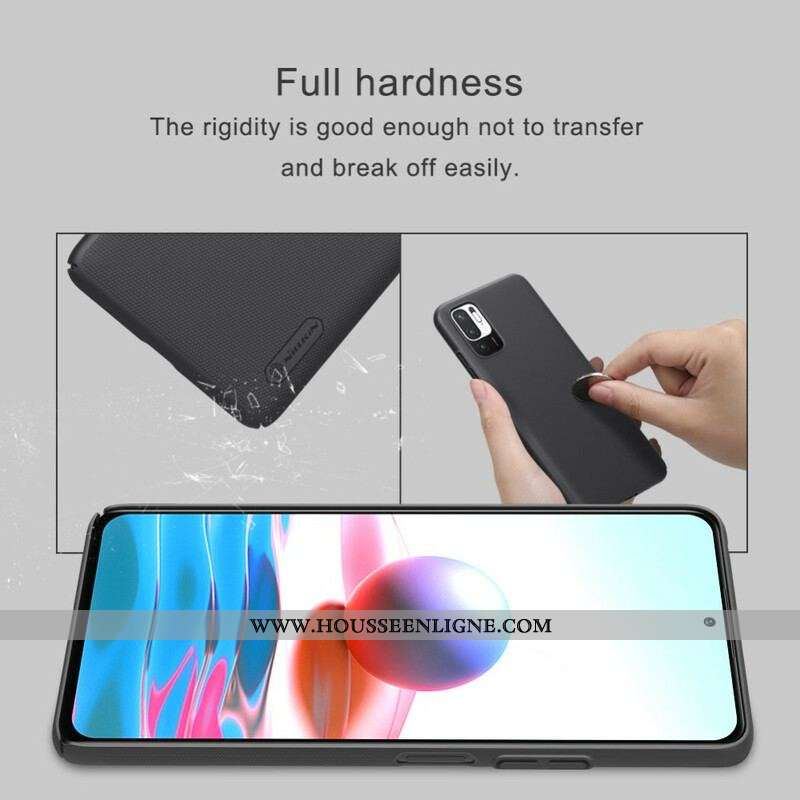 Coque Xiaomi Redmi Note 10 5G / Poco M3 Pro 5G Rigide Givrée Nillkin