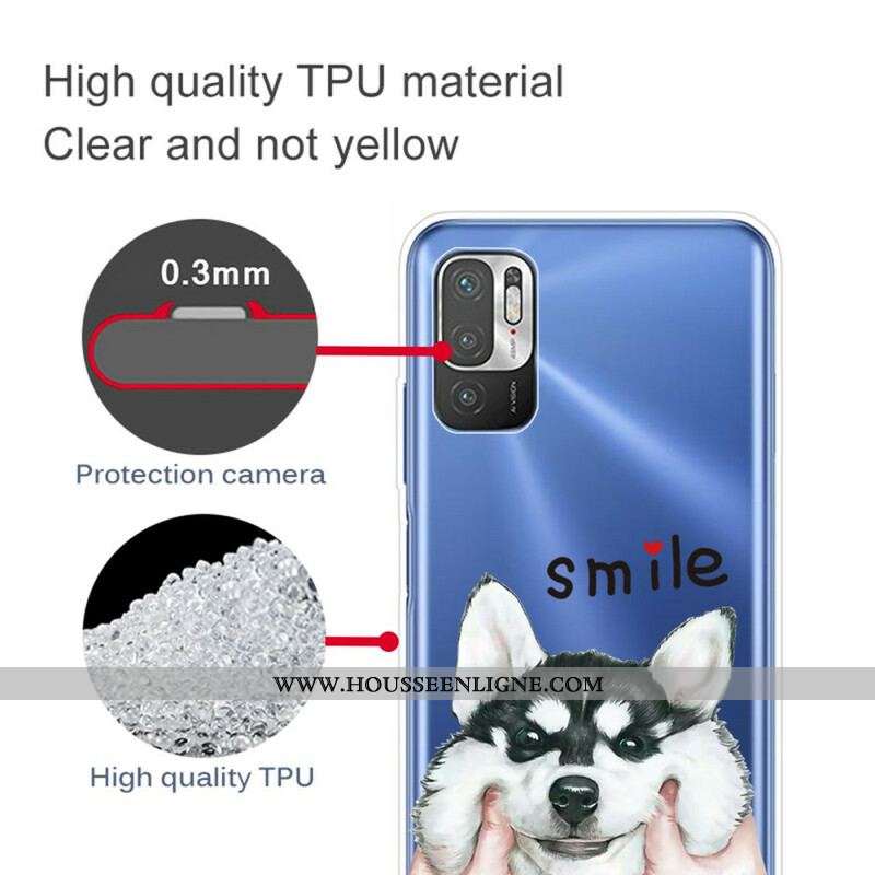 Coque Xiaomi Redmi Note 10 5G / Poco M3 Pro 5G Smile Dog