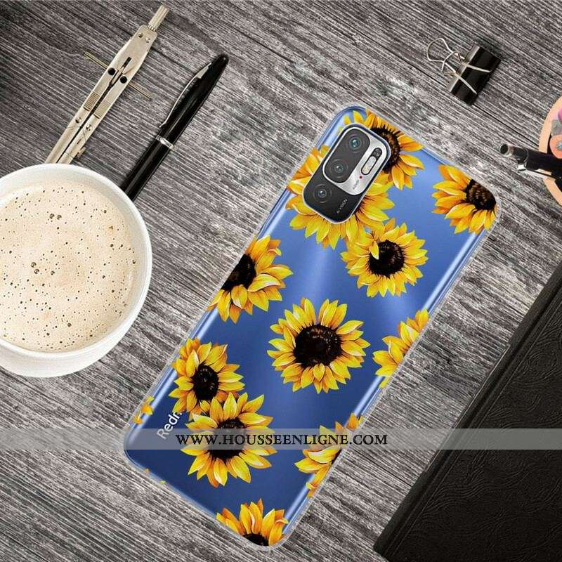 Coque Xiaomi Redmi Note 10 5G / Poco M3 Pro 5G Tournesols