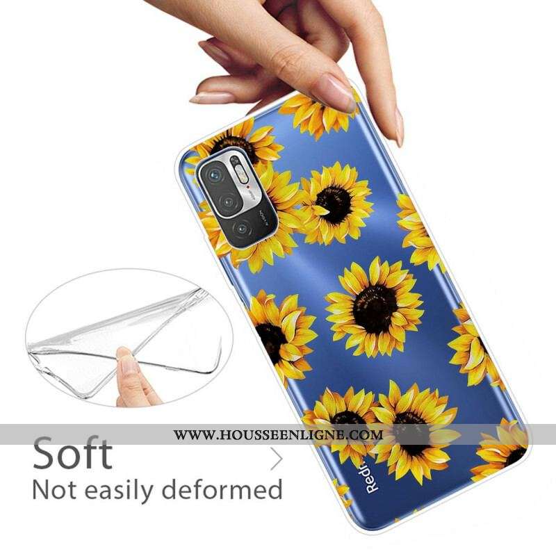 Coque Xiaomi Redmi Note 10 5G / Poco M3 Pro 5G Tournesols