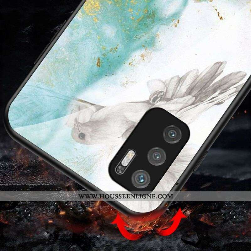 Coque Xiaomi Redmi Note 10 5G / Poco M3 Pro 5G Verre Trempé Marble Colors