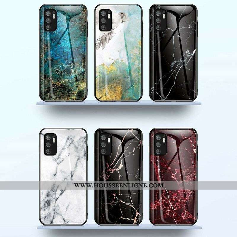 Coque Xiaomi Redmi Note 10 5G / Poco M3 Pro 5G Verre Trempé Marble Colors