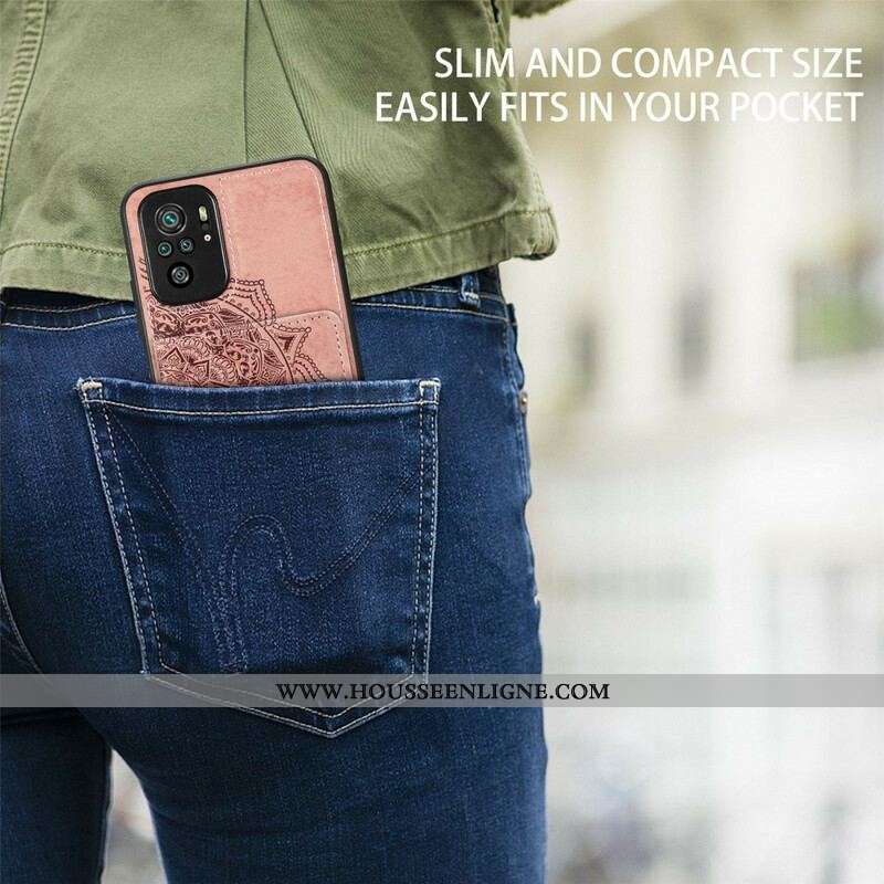 Coque Xiaomi Redmi Note 10 / Note 10s Multi-Fonctionnelle Mandala