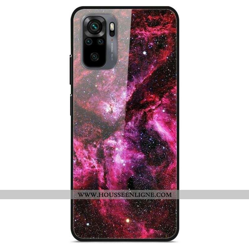 Coque Xiaomi Redmi Note 10 / Note 10s Verre Trempé Rose