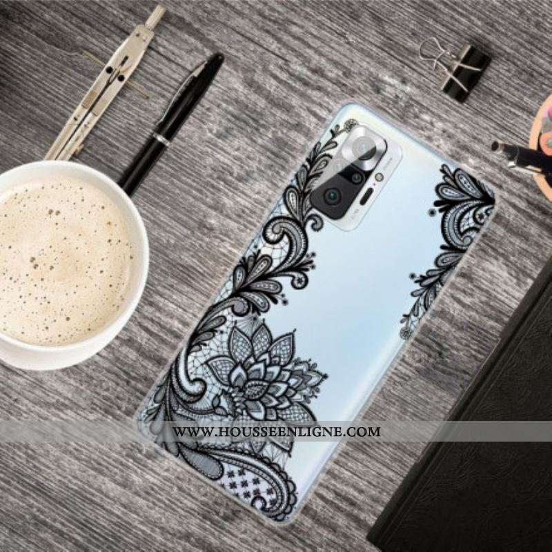 Coque Xiaomi Redmi Note 10 Pro Dentelle Fine