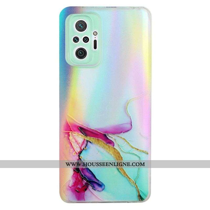 Coque Xiaomi Redmi Note 10 Pro Marbre Effet Laser