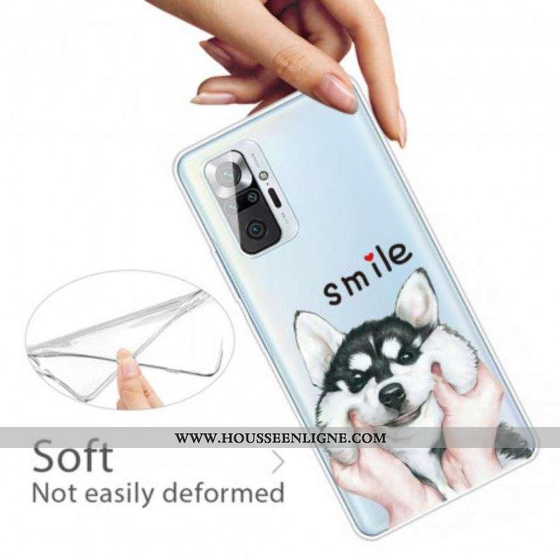 Coque Xiaomi Redmi Note 10 Pro Smile Dog