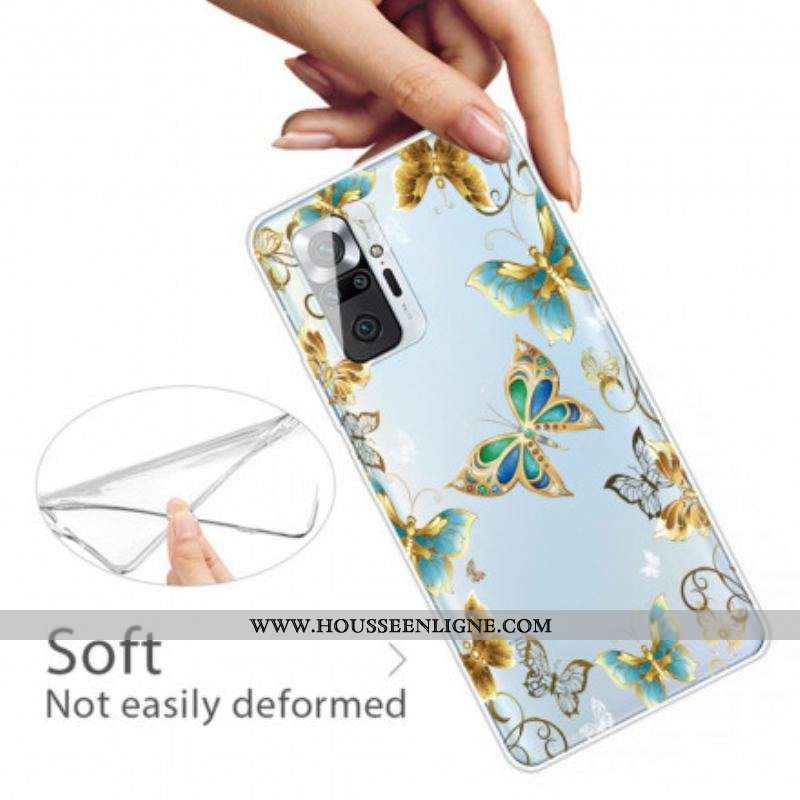 Coque Xiaomi Redmi Note 10 Pro Vol de Papillons