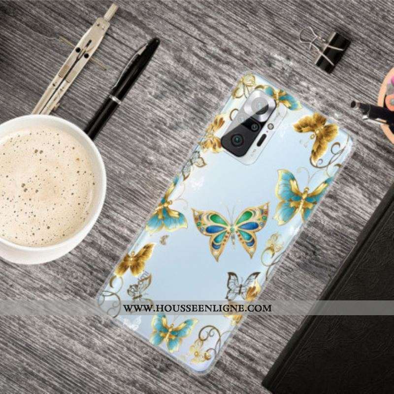 Coque Xiaomi Redmi Note 10 Pro Vol de Papillons