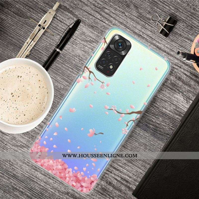 Coque Xiaomi Redmi Note 11 / 11s Branches à Fleurs