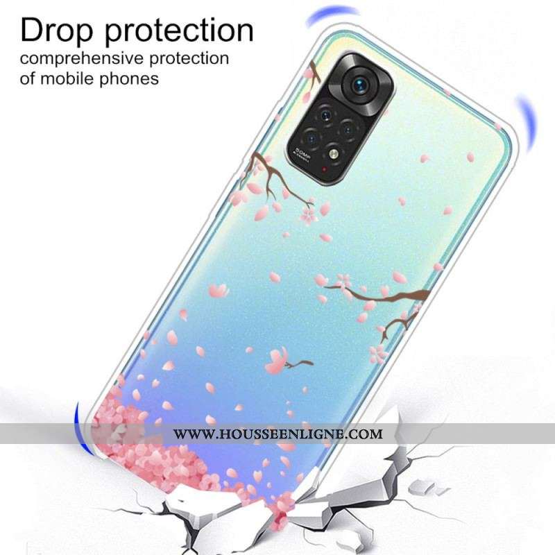 Coque Xiaomi Redmi Note 11 / 11s Branches à Fleurs