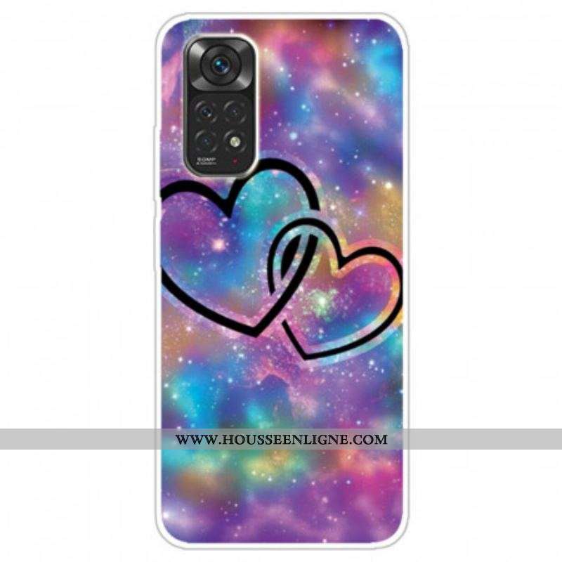 Coque Xiaomi Redmi Note 11 / 11s Coeurs Enchaînés