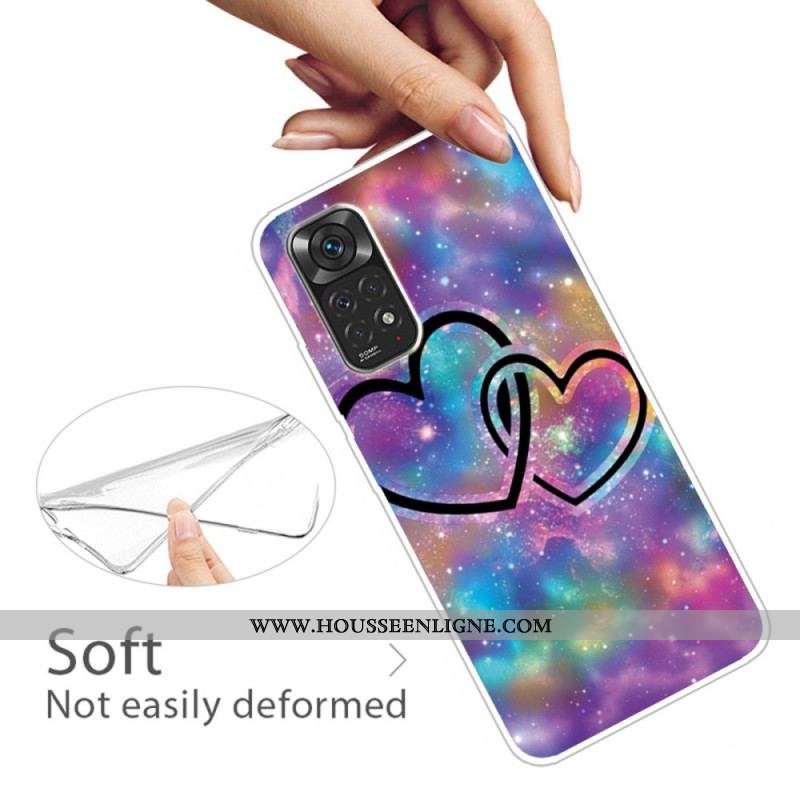 Coque Xiaomi Redmi Note 11 / 11s Coeurs Enchaînés