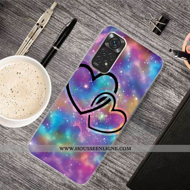 Coque Xiaomi Redmi Note 11 / 11s Coeurs Enchaînés