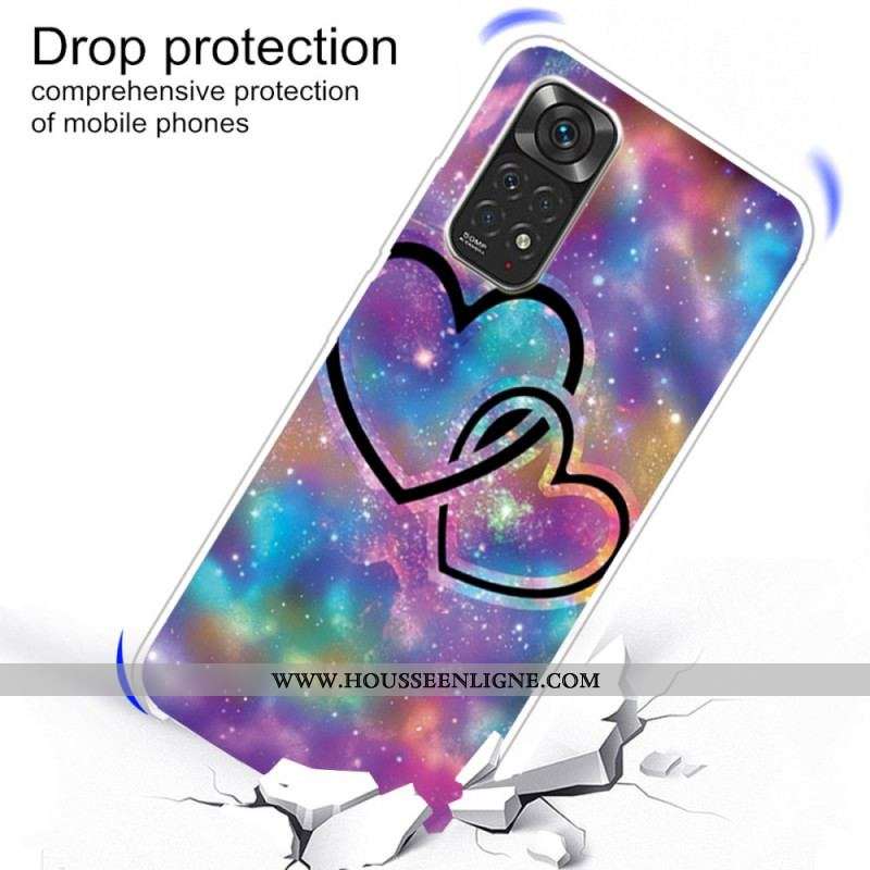 Coque Xiaomi Redmi Note 11 / 11s Coeurs Enchaînés