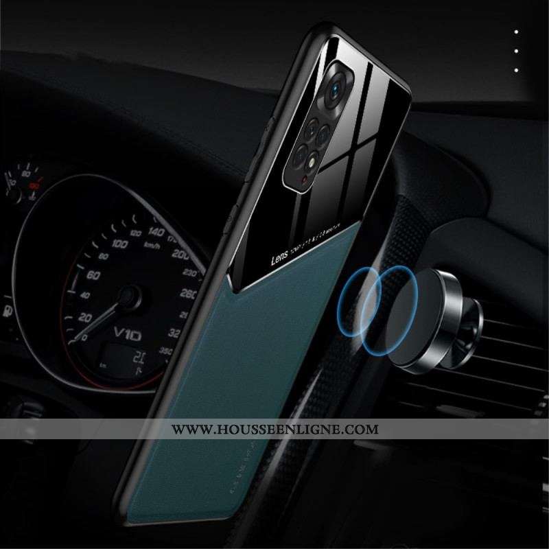 Coque Xiaomi Redmi Note 11 / 11s Effet Cuir Magnétique