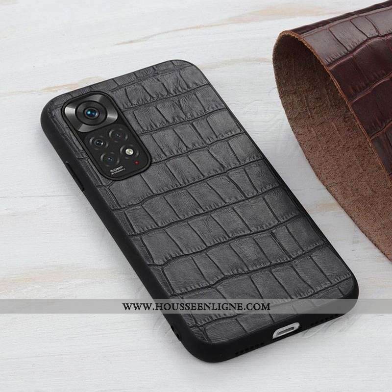 Coque Xiaomi Redmi Note 11 / 11s Effet Peau de Crocodile