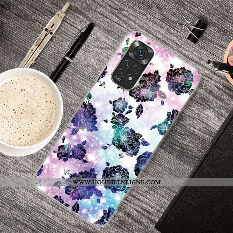 Coque Xiaomi Redmi Note 11 / 11s Fleurs Vintage