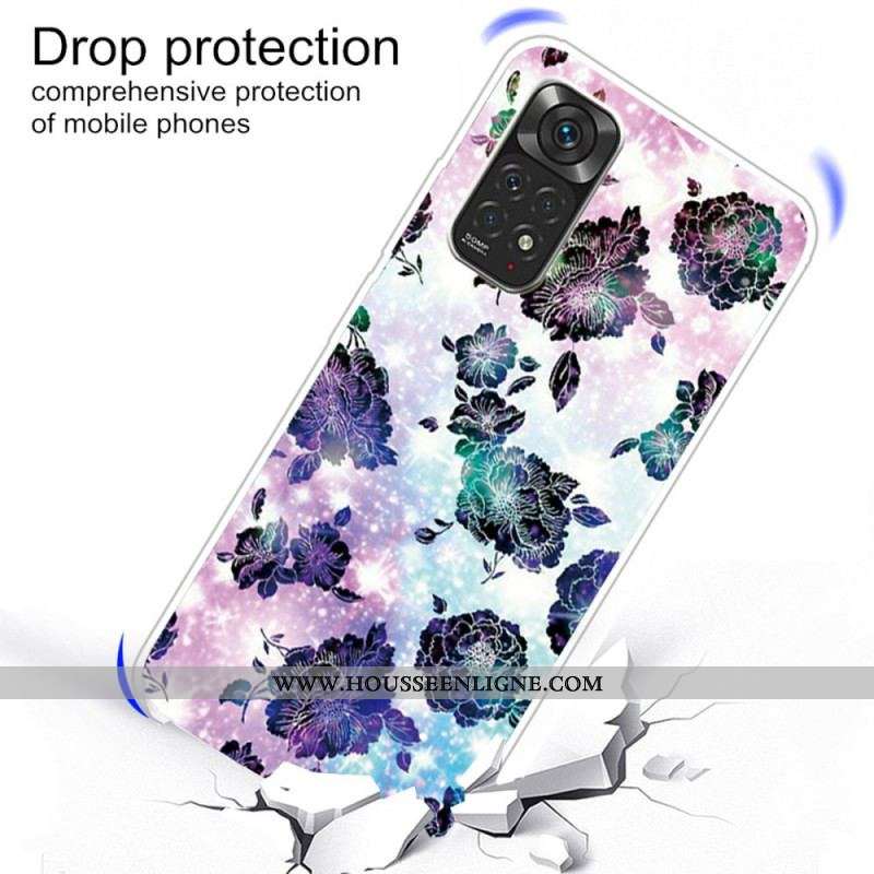 Coque Xiaomi Redmi Note 11 / 11s Fleurs Vintage