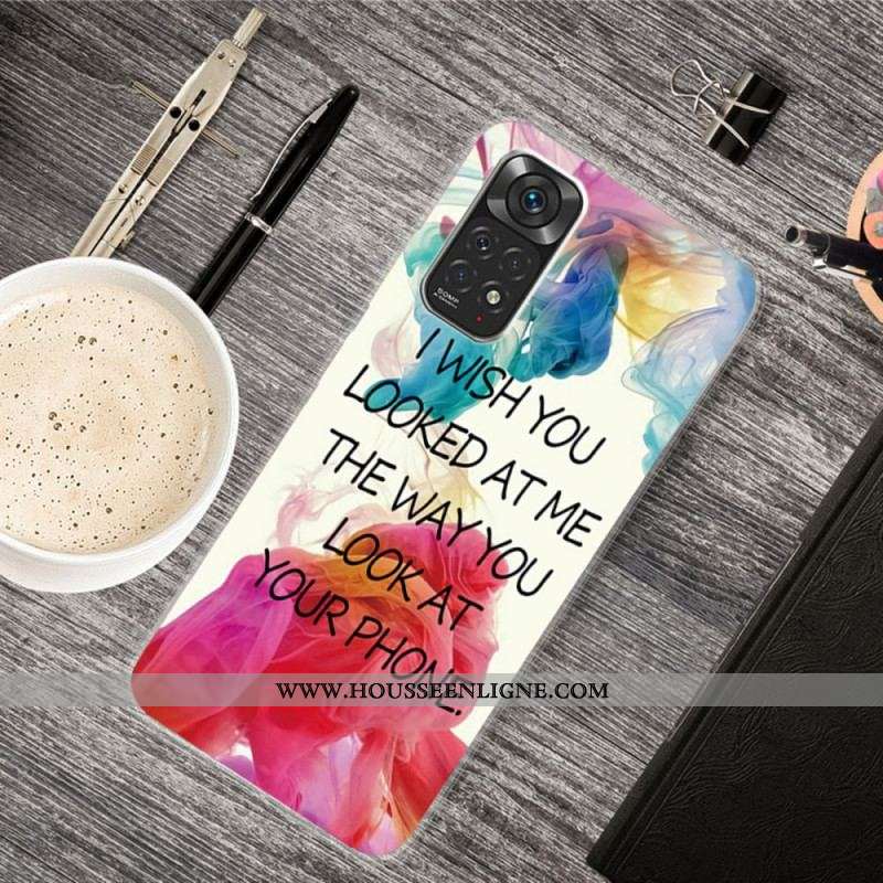 Coque Xiaomi Redmi Note 11 / 11s I Wish You Looked At Me