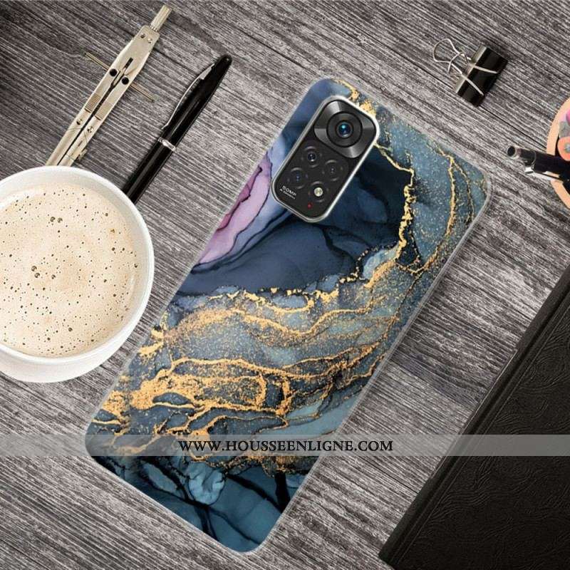 Coque Xiaomi Redmi Note 11 / 11s Marbre Aquarelle