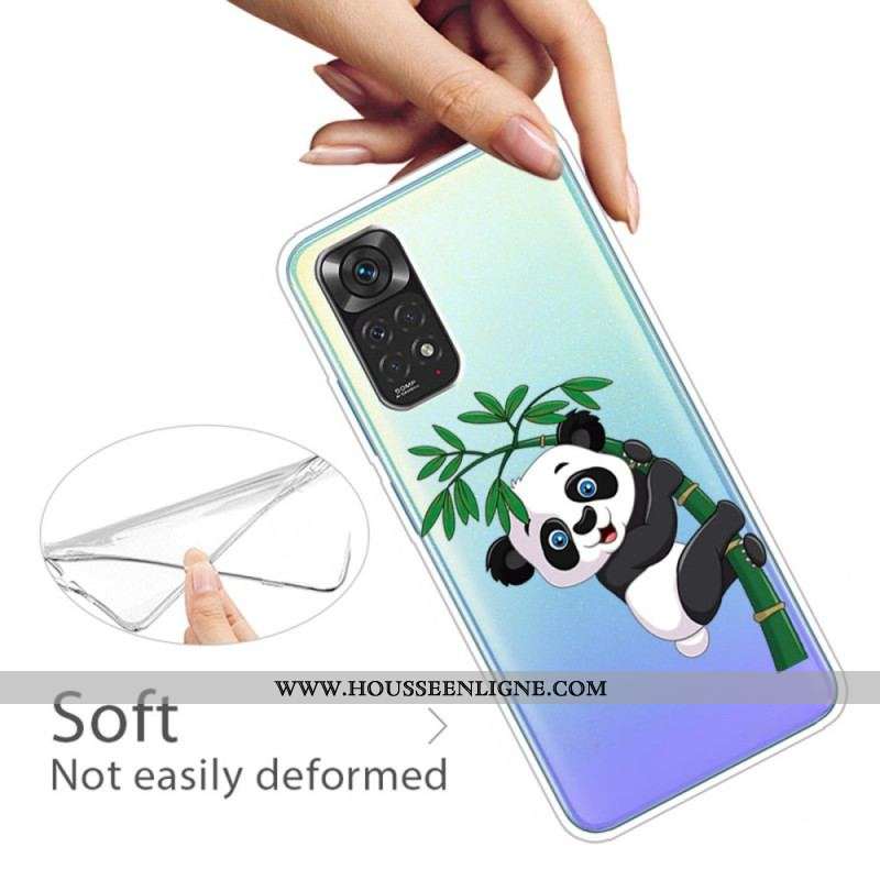 Coque Xiaomi Redmi Note 11 / 11s Panda Sur Le Bambou