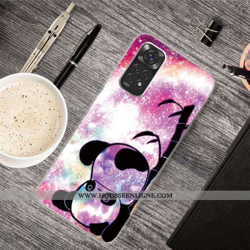 Coque Xiaomi Redmi Note 11 / 11s Panda et Bambou