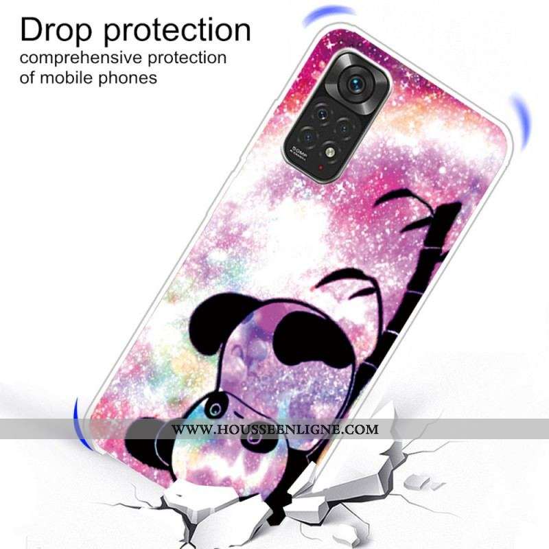 Coque Xiaomi Redmi Note 11 / 11s Panda et Bambou