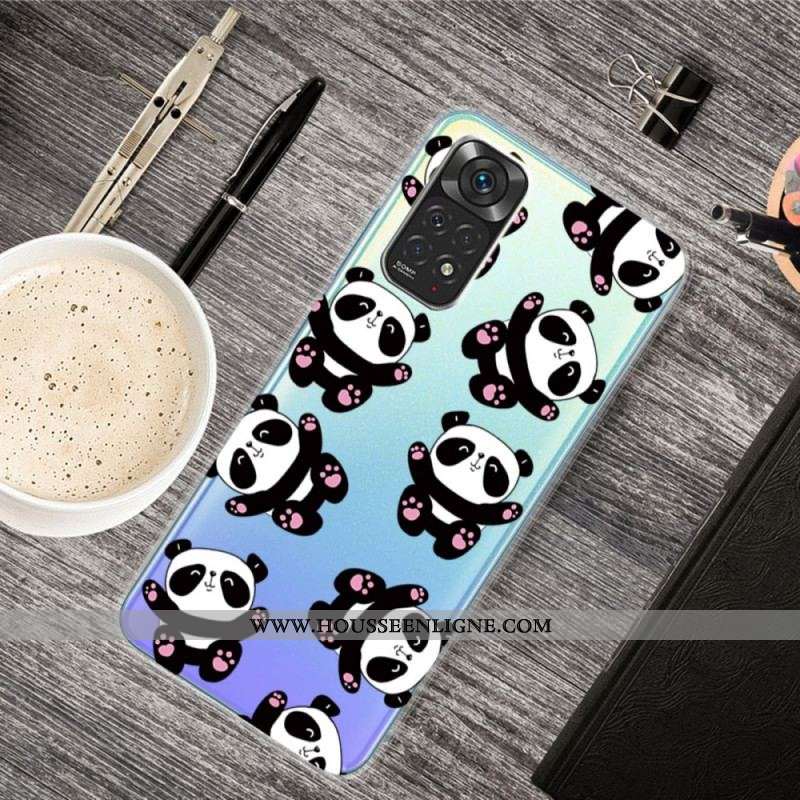 Coque Xiaomi Redmi Note 11 / 11s Pandas Fun