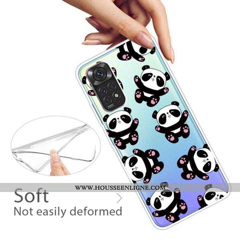 Coque Xiaomi Redmi Note 11 / 11s Pandas Fun