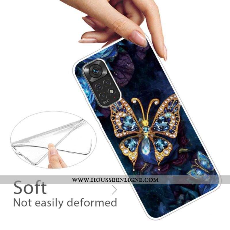 Coque Xiaomi Redmi Note 11 / 11s Papillon D'Or