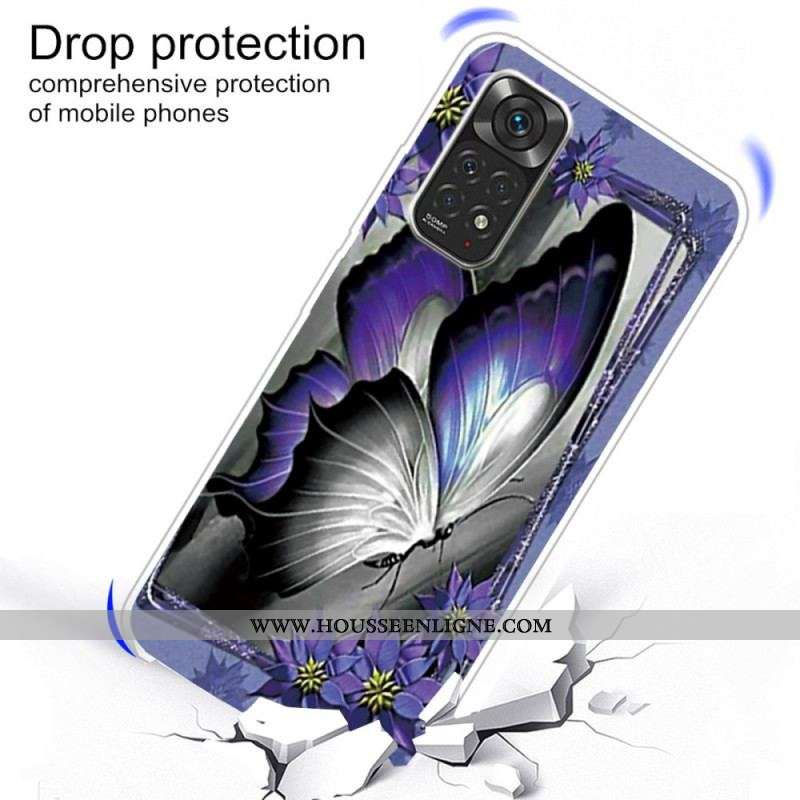 Coque Xiaomi Redmi Note 11 / 11s Papillon Royal