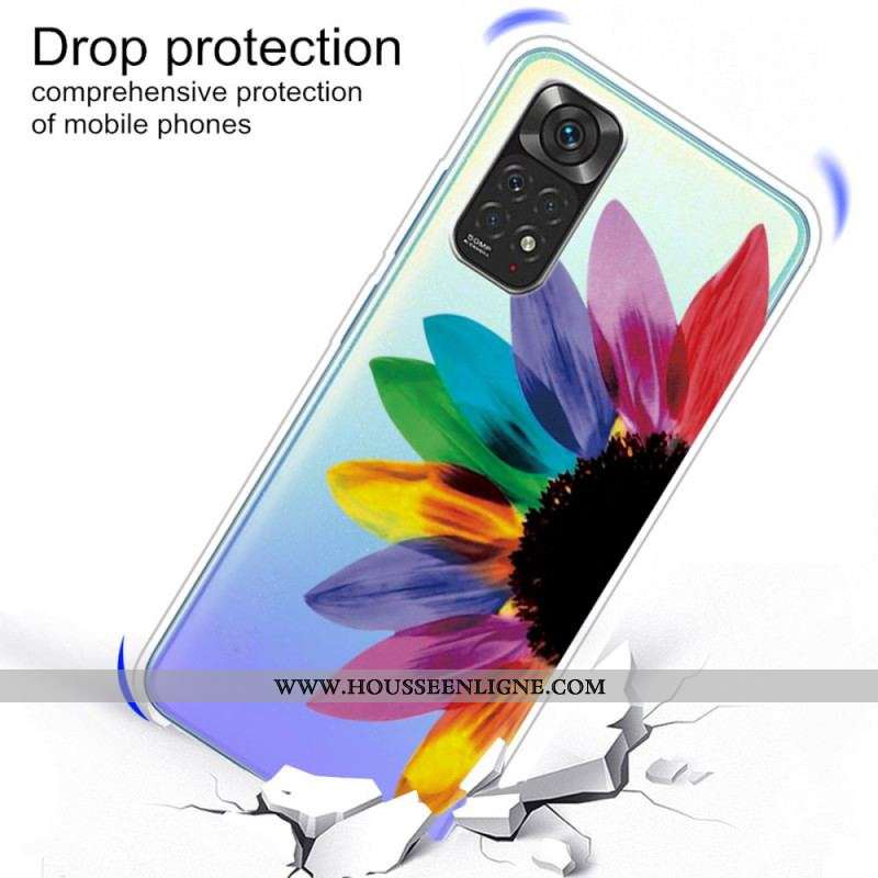 Coque Xiaomi Redmi Note 11 / 11s Pétales Colorées