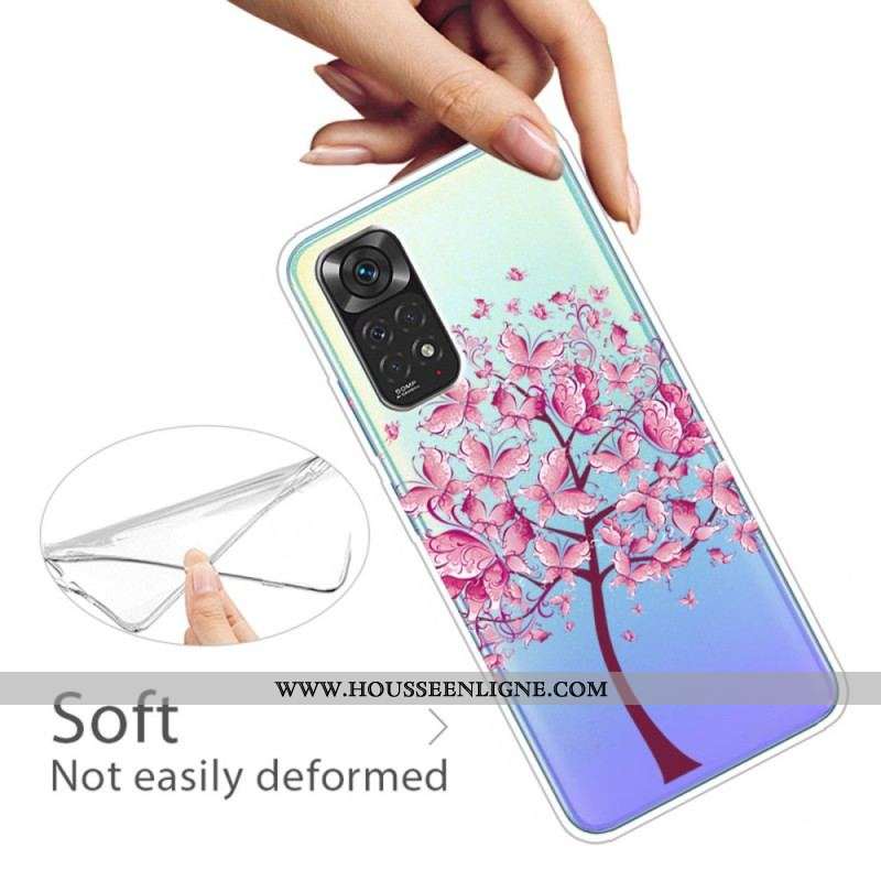 Coque Xiaomi Redmi Note 11 / 11s Top Arbre Rose