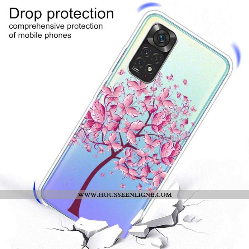 Coque Xiaomi Redmi Note 11 / 11s Top Arbre Rose