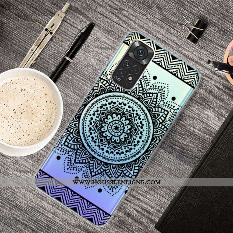 Coque Xiaomi Redmi Note 11 / 11s Transparente Fleur Mandala