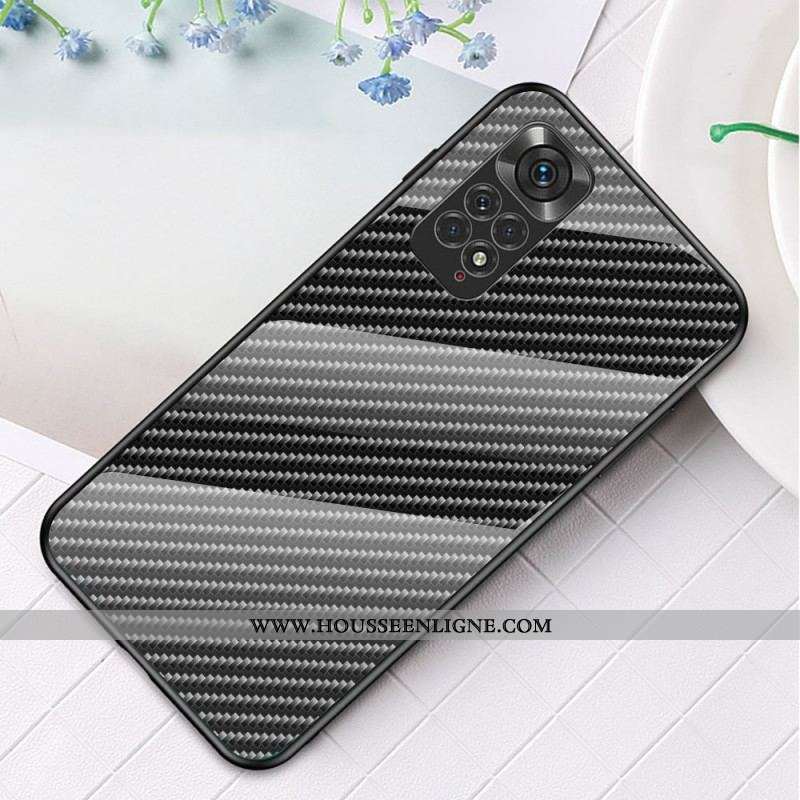 Coque Xiaomi Redmi Note 11 / 11s Verre Trempé Fibre Carbone