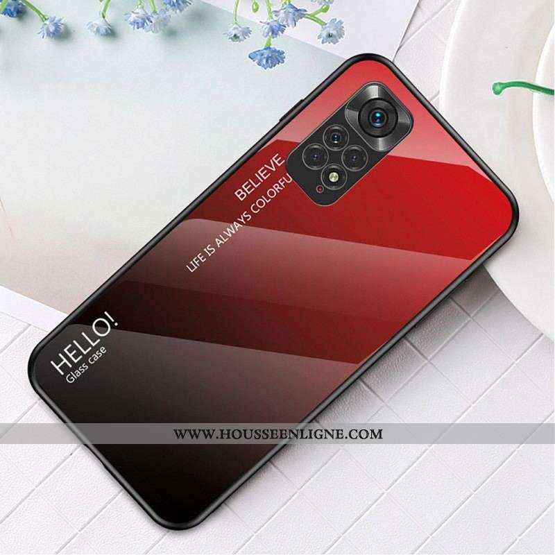 Coque Xiaomi Redmi Note 11 / 11s Verre Trempé Hello