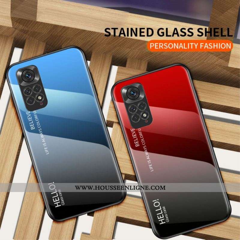 Coque Xiaomi Redmi Note 11 / 11s Verre Trempé Hello