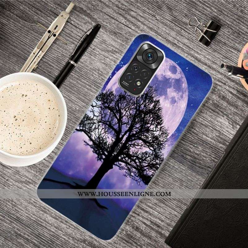 Coque Xiaomi Redmi Note 11 Pro /  Note 11 Pro 5G Arbre et Lune