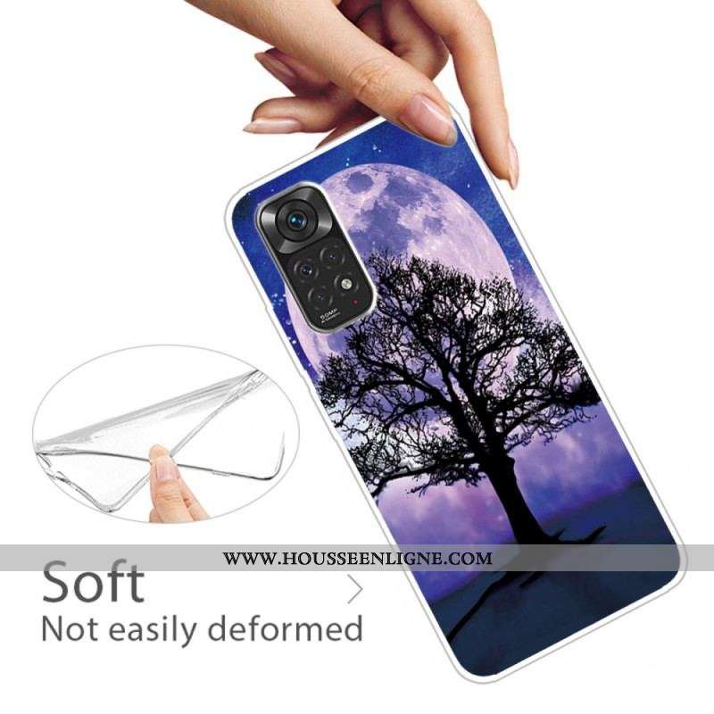 Coque Xiaomi Redmi Note 11 Pro /  Note 11 Pro 5G Arbre et Lune