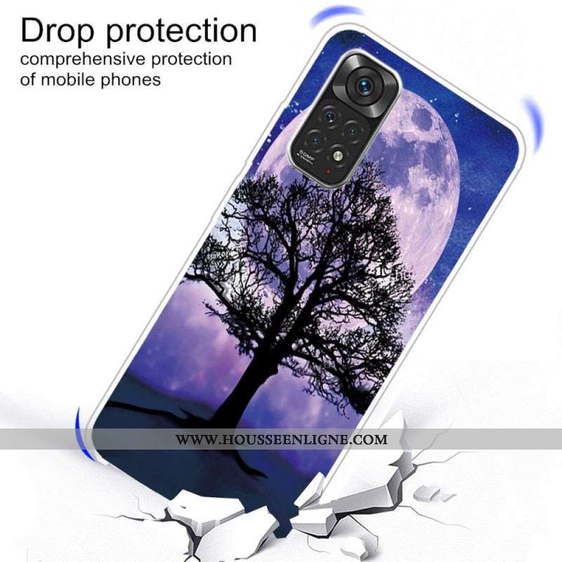 Coque Xiaomi Redmi Note 11 Pro /  Note 11 Pro 5G Arbre et Lune