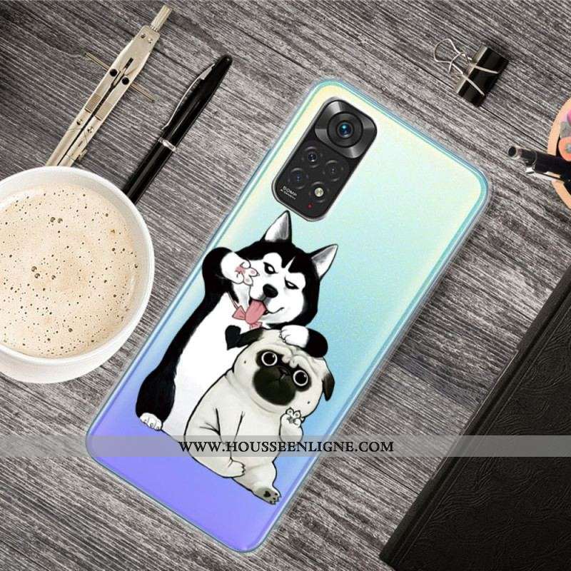 Coque Xiaomi Redmi Note 11 Pro /  Note 11 Pro 5G Drôles de Chiens