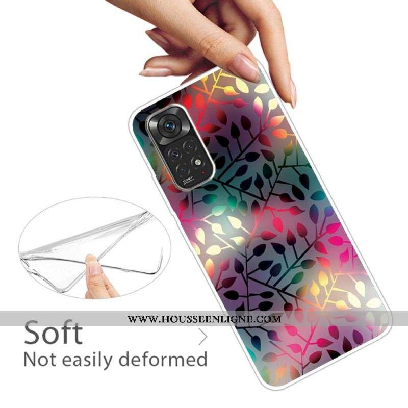 Coque Xiaomi Redmi Note 11 Pro /  Note 11 Pro 5G Feuilles